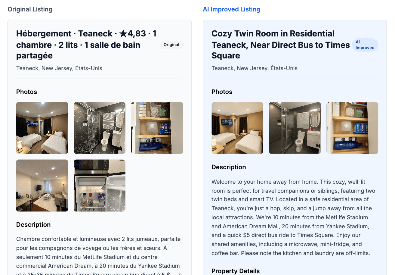 Airbnboost App Screenshot